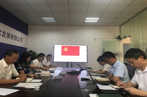 安岳公司開展&ldquo;不忘初心、牢記使命&rdquo;主題教育再學習活動